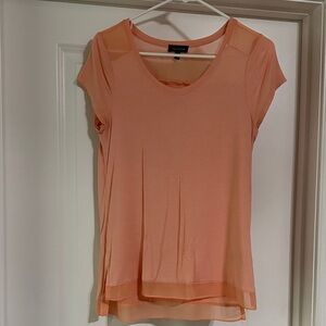 The Limited Peach Short Sleeve Top - Size S